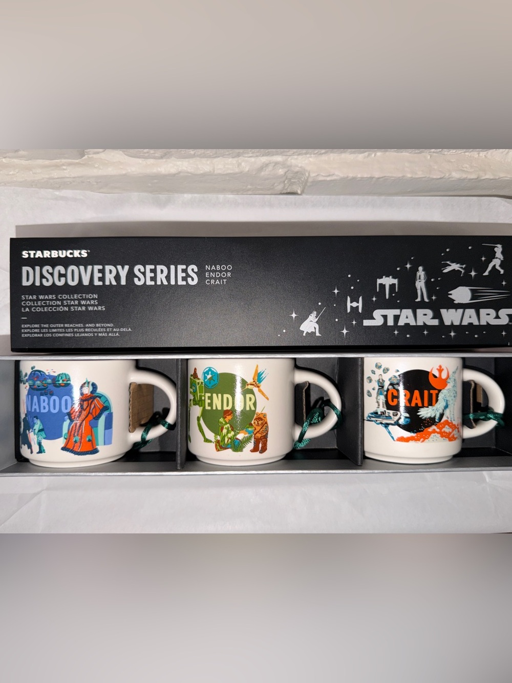Star Wars X Starbucks 2026 limited edition mini mug Ornaments New!